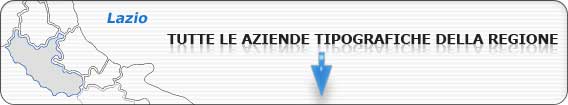 Tipografia lazio: immagine pubblicitaria delle tipografie del lazio che si occupano di stampa.