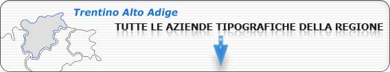 tipografia trentino alto adige: banner regione